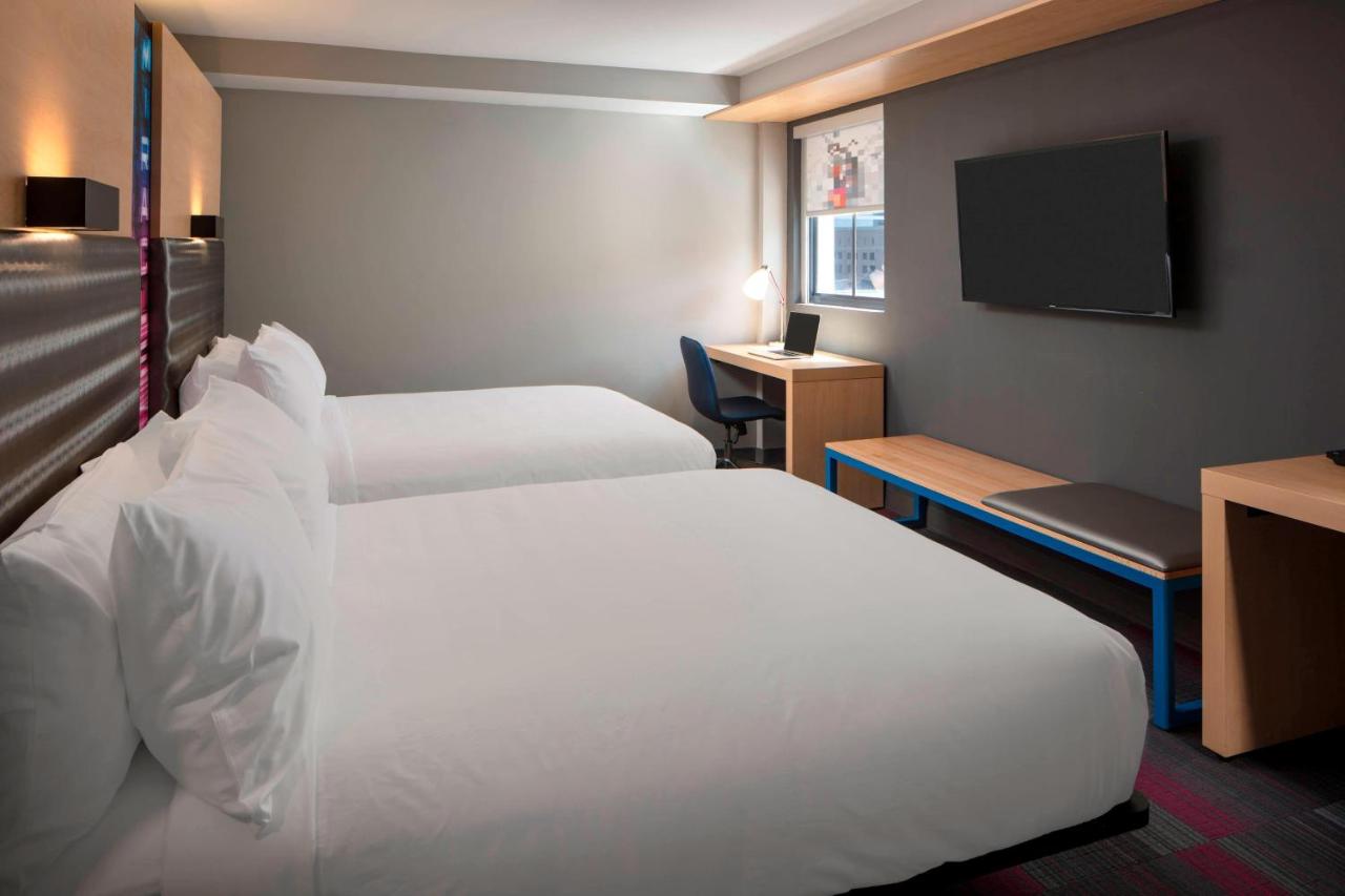 Aloft Guest Room, Guest room, 2 Double