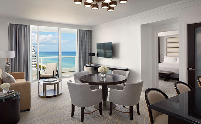 Sorrento Ocean View One Bedroom Suite + Junior Suite | King